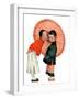 "Japanese Kiss,"January 16, 1926-Henry Soulen-Framed Giclee Print