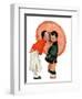 "Japanese Kiss,"January 16, 1926-Henry Soulen-Framed Giclee Print