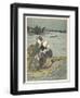 Japanese Ladies Boating-Hishigawa Moronobu-Framed Photographic Print