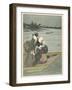 Japanese Ladies Boating-Hishigawa Moronobu-Framed Photographic Print