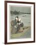 Japanese Ladies Boating-Hishigawa Moronobu-Framed Photographic Print