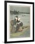 Japanese Ladies Boating-Hishigawa Moronobu-Framed Photographic Print