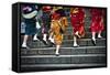 Japanese Ladies in Traditional Dress-Neale Cousland-Framed Stretched Canvas