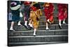 Japanese Ladies in Traditional Dress-Neale Cousland-Stretched Canvas