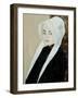 Japanese Lady in Flemish Hat, 2015-Susan Adams-Framed Giclee Print