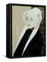 Japanese Lady in Flemish Hat, 2015-Susan Adams-Framed Stretched Canvas