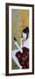 Japanese Lady with Bird, 2015-Susan Adams-Framed Giclee Print