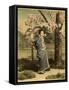 Japanese Lady-null-Framed Stretched Canvas