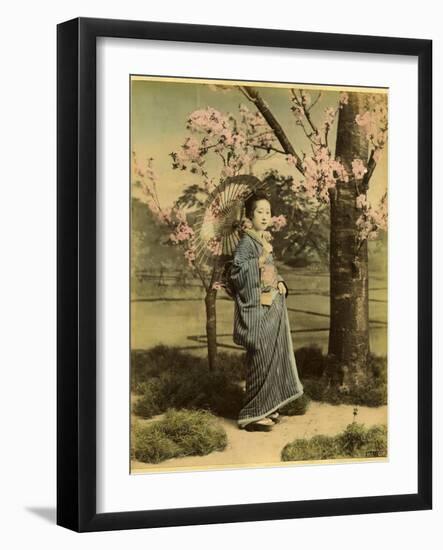 Japanese Lady-null-Framed Photographic Print