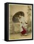 Japanese Lady-null-Framed Stretched Canvas