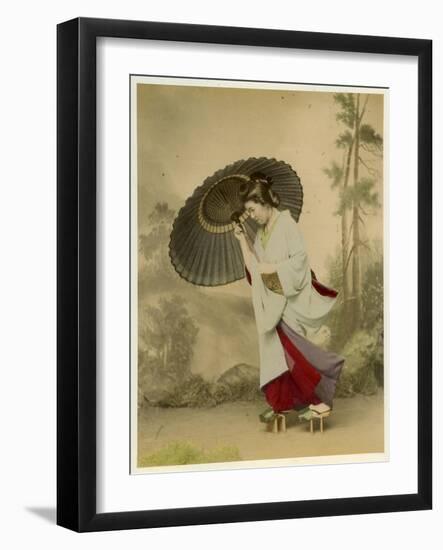 Japanese Lady-null-Framed Photographic Print