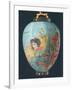 Japanese Lantern, Christmas Card-null-Framed Giclee Print