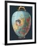 Japanese Lantern, Christmas Card-null-Framed Giclee Print