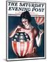 "Japanese Lantern," Saturday Evening Post Cover, June 28, 1924-Katherine R. Wireman-Mounted Giclee Print