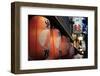 Japanese lanterns, Ginza district, Tokyo, Japan, Asia-David Pickford-Framed Photographic Print