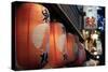Japanese lanterns, Ginza district, Tokyo, Japan, Asia-David Pickford-Stretched Canvas