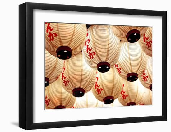 Japanese Lanterns-Stephen Lebovits-Framed Giclee Print