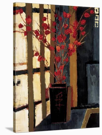 Japanese Lanterns-Liz Jardine-Stretched Canvas