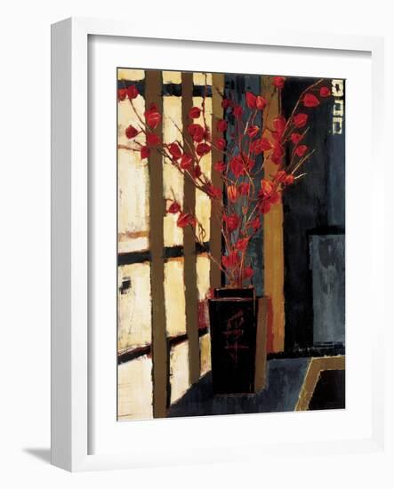 Japanese Lanterns-Liz Jardine-Framed Art Print