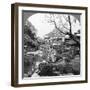 Japanese Maids in a Garden, 1904-BL Singley-Framed Photographic Print