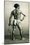 Japanese Man with Tattoos, C. 1910-null-Mounted Giclee Print
