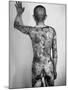 Japanese Man with Tattoos-Alfred Eisenstaedt-Mounted Photographic Print