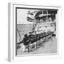 Japanese Marines Drilling on Board the Warship Mikasa, Russo-Japanese War, 1904-5-null-Framed Giclee Print