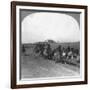 Japanese Military Transportation Train, Manchuria, 1906-null-Framed Giclee Print