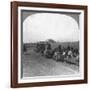 Japanese Military Transportation Train, Manchuria, 1906-null-Framed Giclee Print