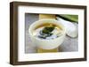 Japanese Miso Soup with Tofu and Seaweed-Olga Krig-Framed Photographic Print