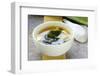 Japanese Miso Soup with Tofu and Seaweed-Olga Krig-Framed Photographic Print