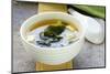 Japanese Miso Soup with Tofu and Seaweed-Olga Krig-Mounted Photographic Print