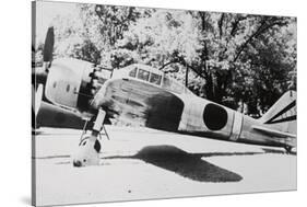 Japanese Mitsubishi A6m5 Zero 52 Military Airplane-null-Stretched Canvas
