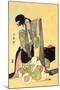 Japanese Mother and Child-Kitagawa Utamaro-Mounted Art Print