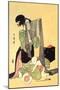 Japanese Mother and Child-Kitagawa Utamaro-Mounted Art Print