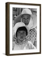 Japanese Mother and Daughter, Agricultural Workers-Dorothea Lange-Framed Art Print