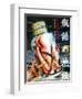 Japanese Movie Poster - A Hell in a Bottle-null-Framed Giclee Print