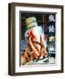 Japanese Movie Poster - A Hell in a Bottle-null-Framed Premium Giclee Print