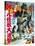 Japanese Movie Poster - All Monsters Attack-null-Stretched Canvas