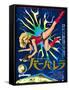 Japanese Movie Poster - Barbarella-null-Framed Stretched Canvas