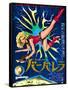 Japanese Movie Poster - Barbarella-null-Framed Stretched Canvas