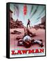 Japanese Movie Poster - Lawman-null-Framed Stretched Canvas