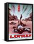 Japanese Movie Poster - Lawman-null-Framed Stretched Canvas