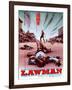 Japanese Movie Poster - Lawman-null-Framed Giclee Print