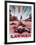 Japanese Movie Poster - Lawman-null-Framed Giclee Print