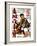 Japanese Movie Poster: Man from Agaki Mountains-null-Framed Giclee Print