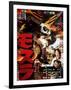 Japanese Movie Poster - Mothra-null-Framed Premium Giclee Print