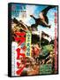 Japanese Movie Poster - Radon-null-Framed Stretched Canvas