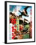 Japanese Movie Poster - Radon-null-Framed Giclee Print