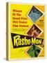 Japanese Movie Poster - Rashomon in English-null-Stretched Canvas